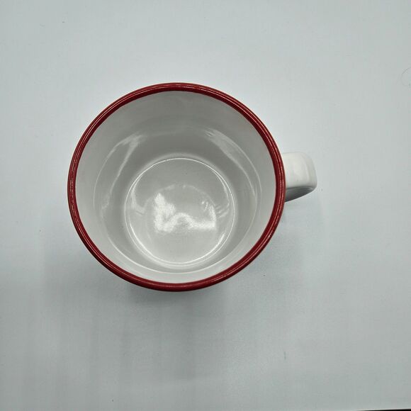 Hello‎ Kitty Red Rim Ceramic Mug by Silver Buffalo 20oz Coffee Cup Sanrio NEW - Picture 4 of 5